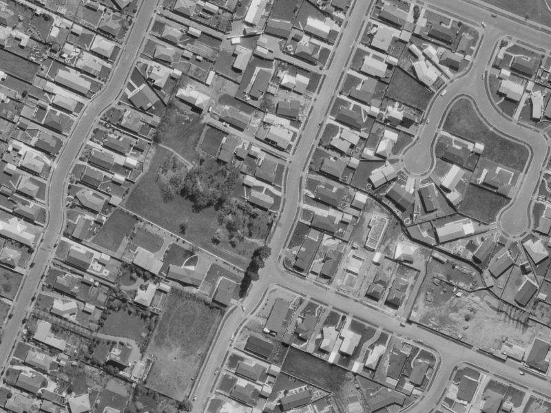 41 Glenharrow Avenue from the air, 1970-1974