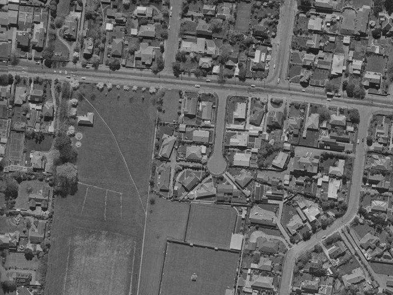 Willowbrook Place from the air, 1970-1974