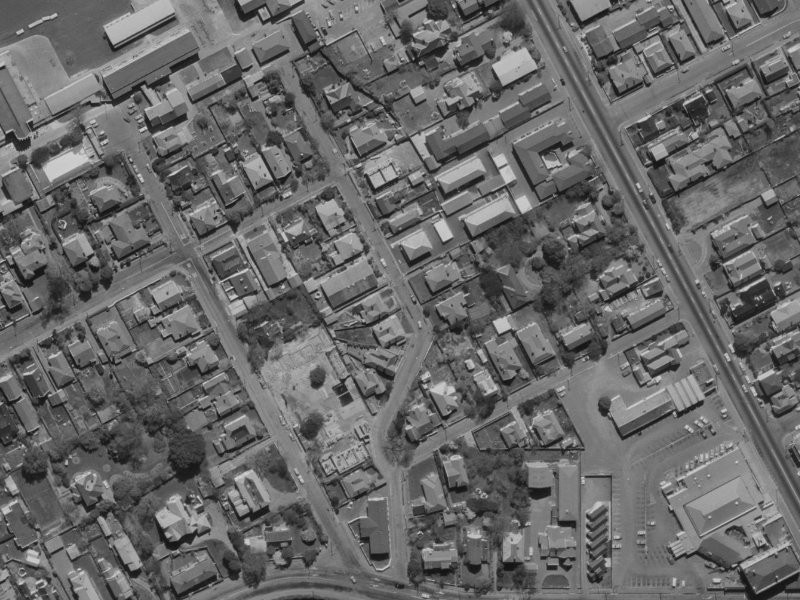 29 Tonbridge Street from the air, 1970-1974