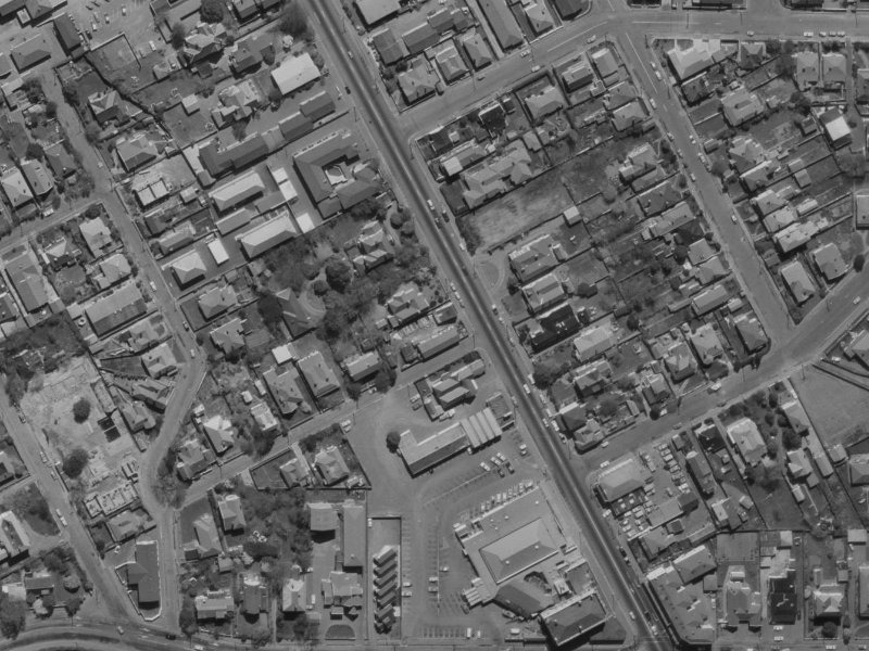 29 Papanui Road from the air, 1970-1974