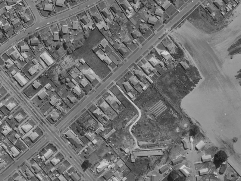 74 Rowses Road from the air, 1970-1974