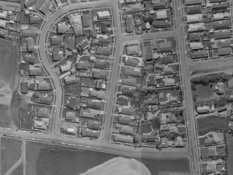 35 Lynfield Avenue from the air, 1970-1974