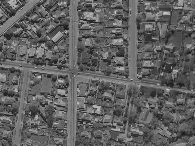 106 Fendalton Road from the air, 1970-1974