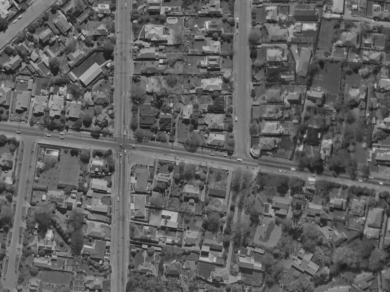104 Fendalton Road from the air, 1970-1974