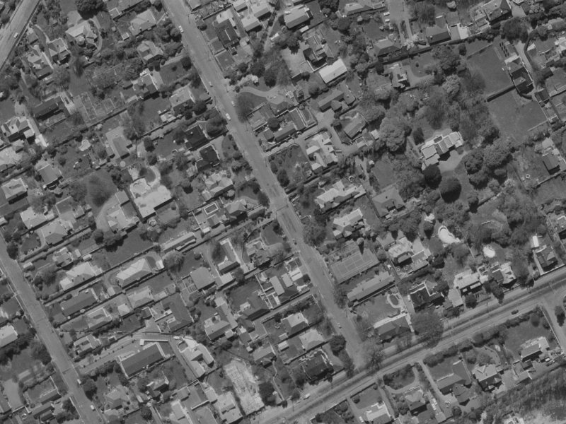 11B Garden Road from the air, 1970-1974