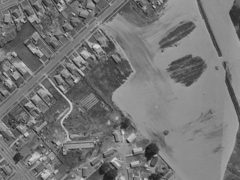 15 Carteret Place from the air, 1970-1974