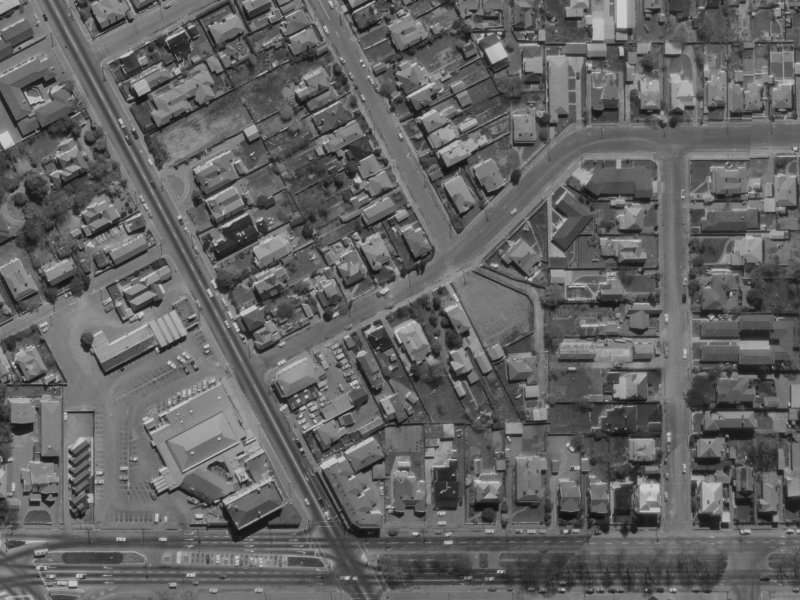 22-10 Derby Street from the air, 1970-1974