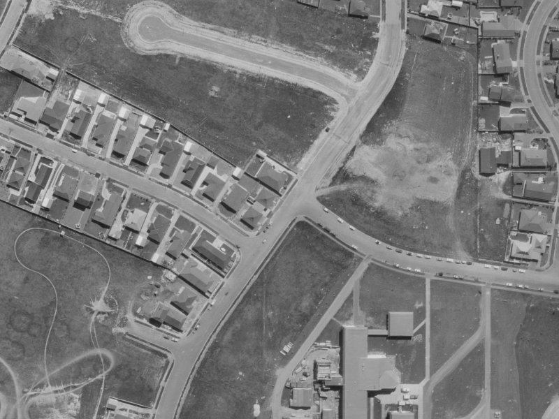 Solway Avenue from the air, 1970-1974