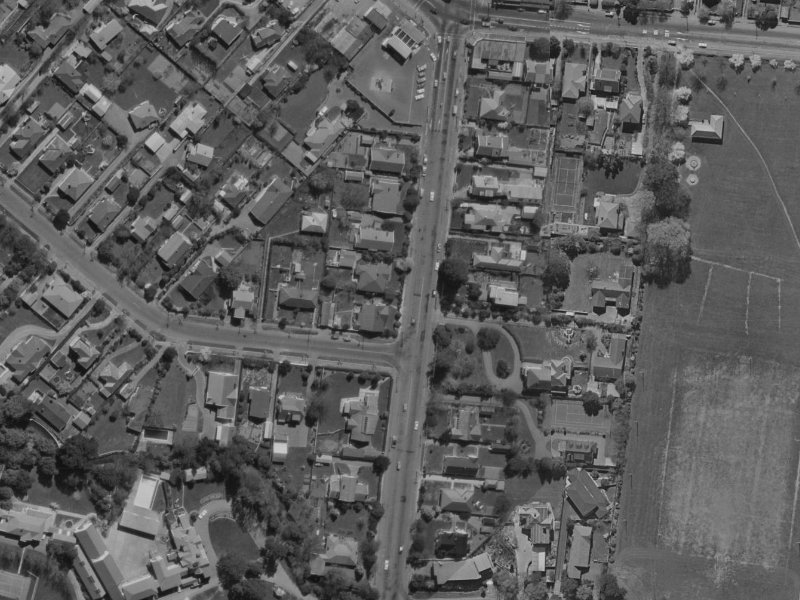 2 Hamilton Avenue from the air, 1970-1974