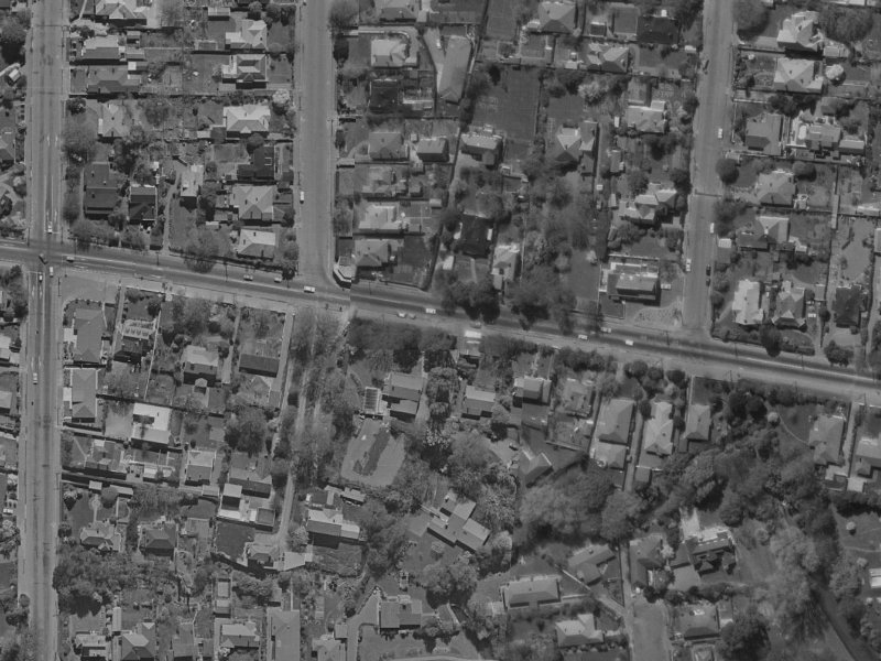 89 Fendalton Road from the air, 1970-1974