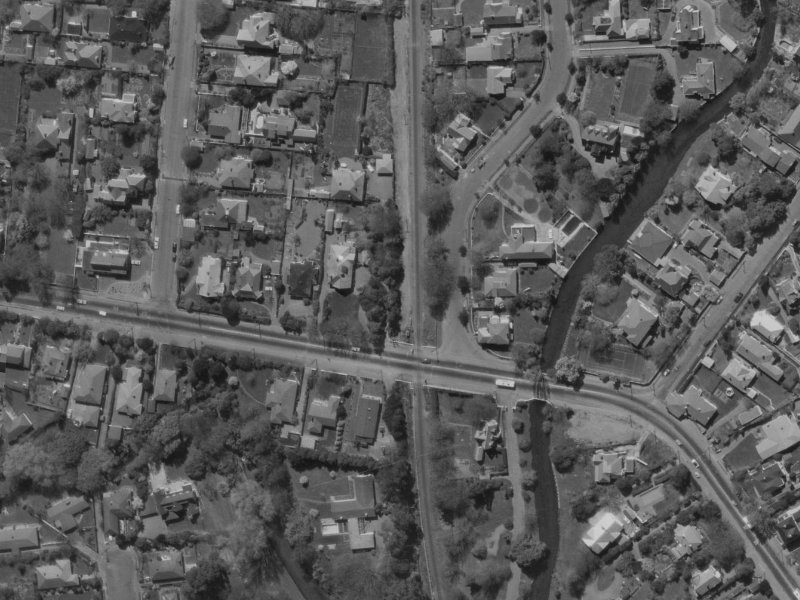 74 Fendalton Road from the air, 1970-1974