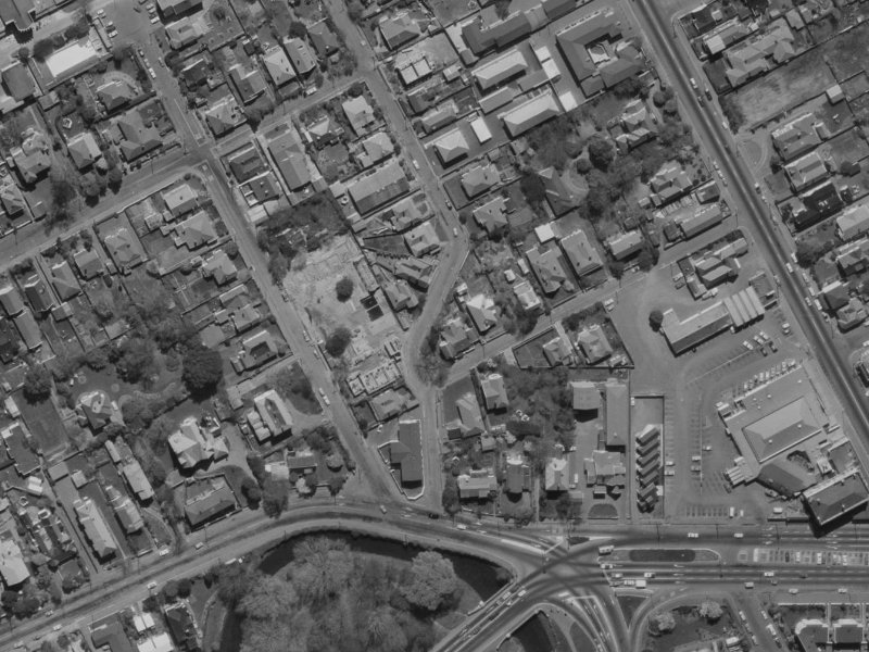 1 Rastrick Street from the air, 1970-1974