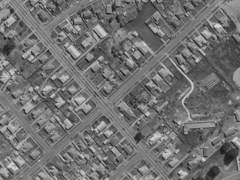 56 Rowses Road from the air, 1970-1974