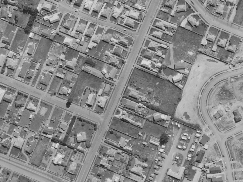 26 Fovant Street from the air, 1970-1974
