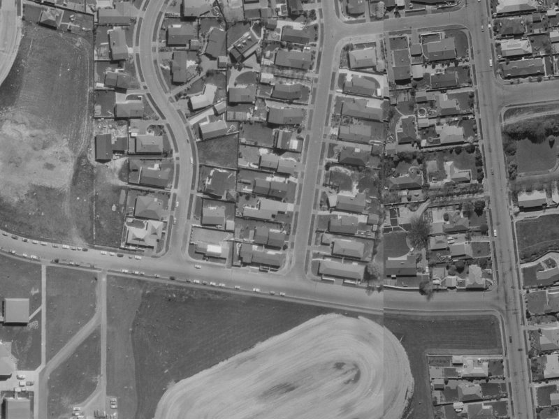 40 Lynfield Avenue from the air, 1970-1974
