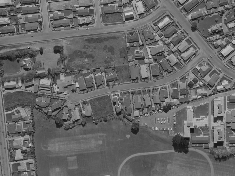 20 Newbridge Place from the air, 1970-1974