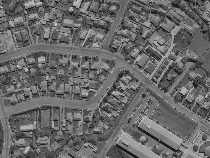 2A Montana Avenue from the air, 1970-1974