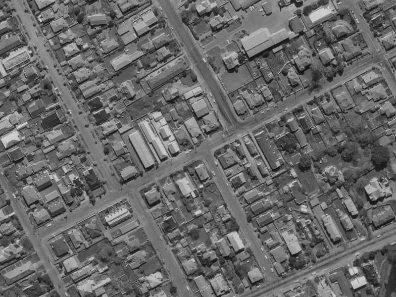 29 Andover Street from the air, 1970-1974