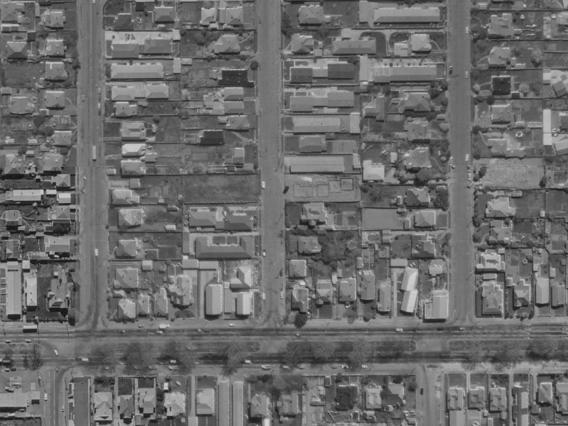 1/15 Geraldine Street from the air, 1970-1974