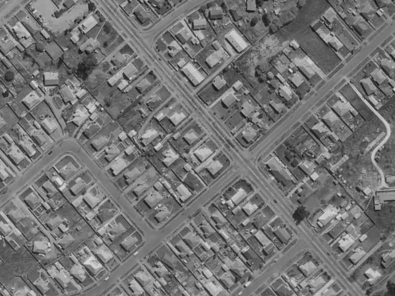 364 Breezes Road from the air, 1970-1974