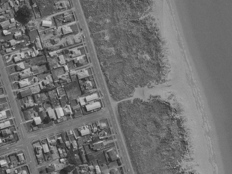 344 Marine Parade from the air, 1970-1974