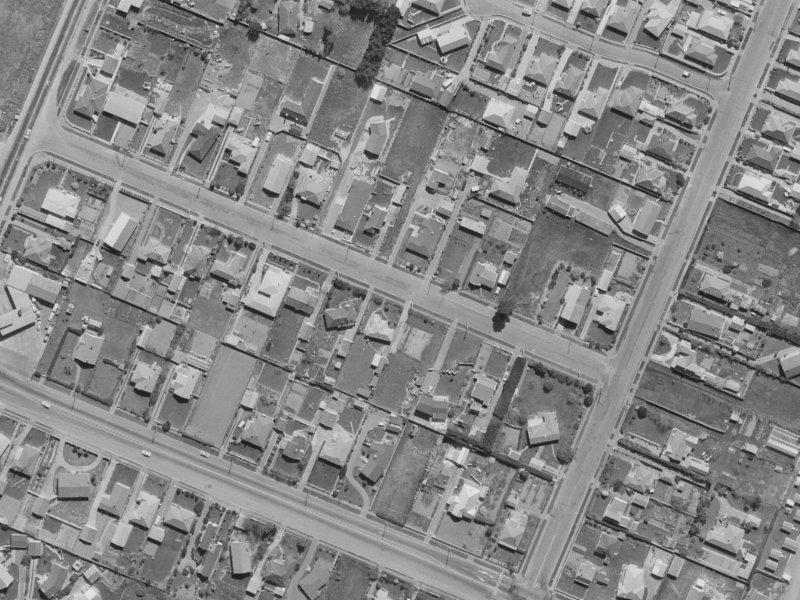 22 Dinton Street from the air, 1970-1974
