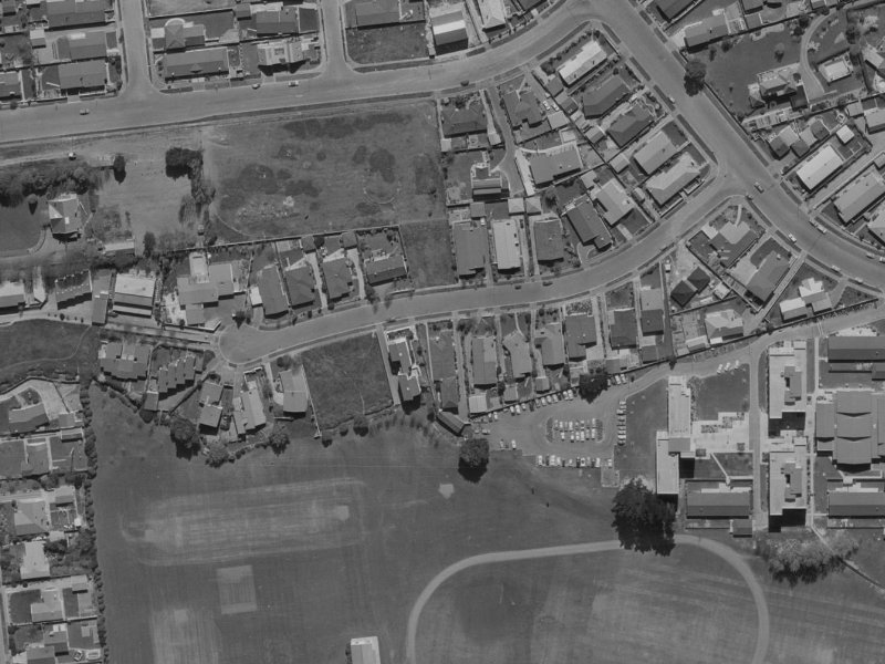 Newbridge Place from the air, 1970-1974