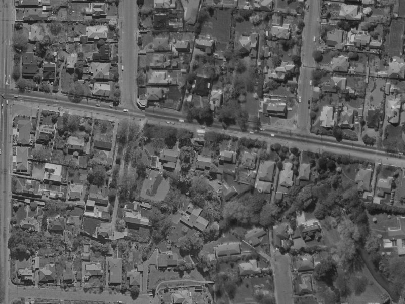 87 Fendalton Road from the air, 1970-1974