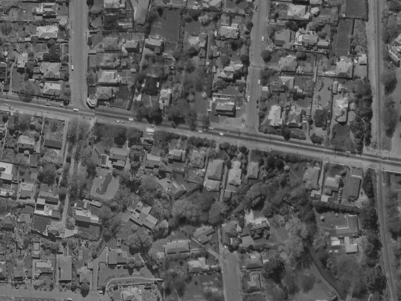 83 Fendalton Road from the air, 1970-1974