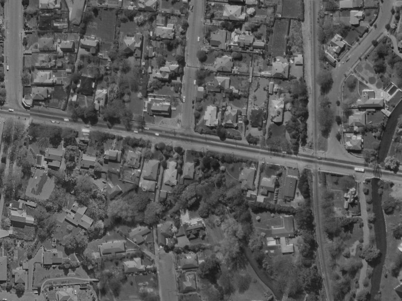 77 Fendalton Road from the air, 1970-1974