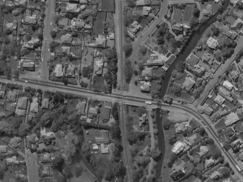 74 Fendalton Road from the air, 1970-1974
