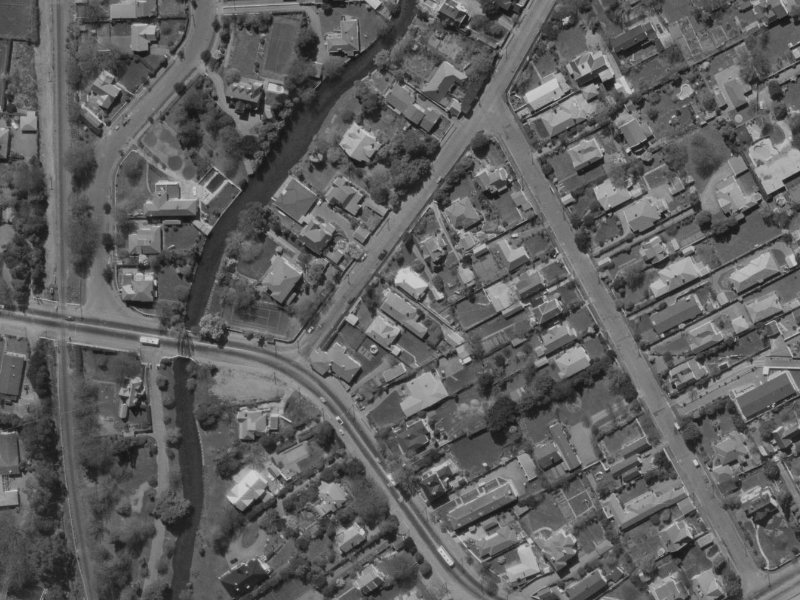 6 Wairarapa Terrace from the air, 1970-1974