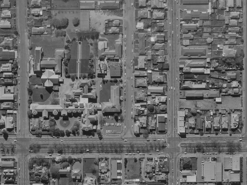 11 Caledonian Road from the air, 1970-1974