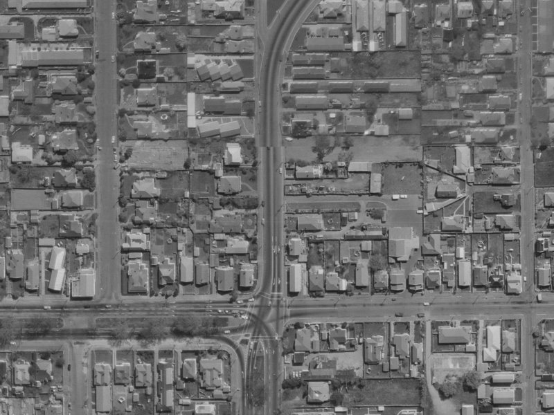 10 Whitmore Street from the air, 1970-1974