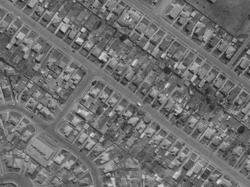 57 Ottawa Road from the air, 1970-1974