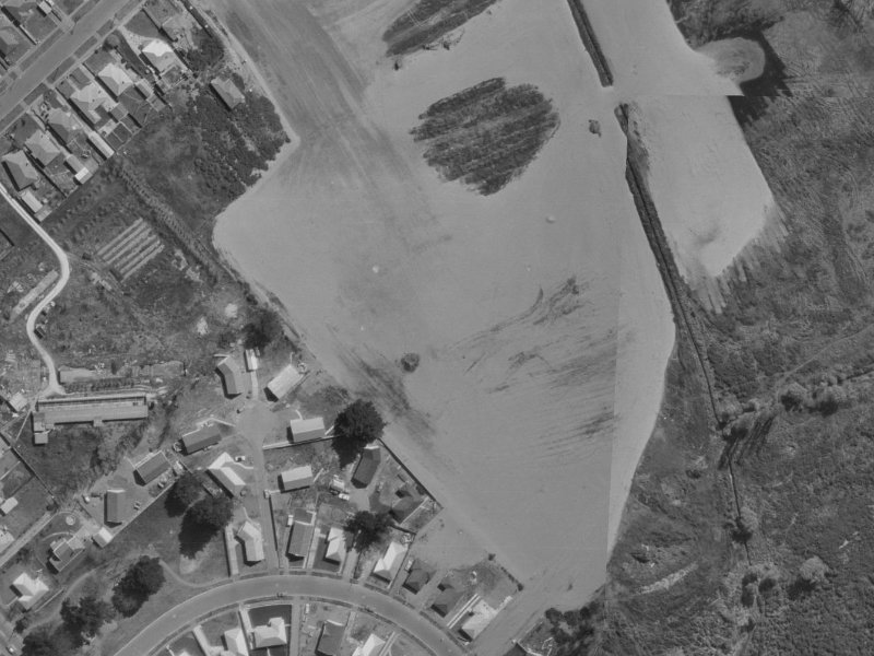 22 Guernsey Street from the air, 1970-1974