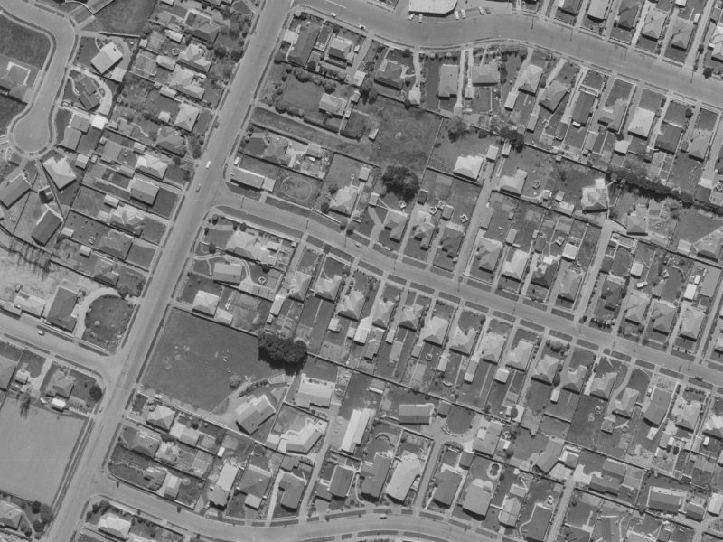57 Bevington Street from the air, 1970-1974