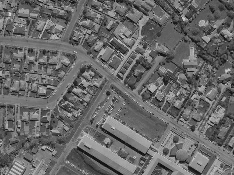 64 Creyke Road from the air, 1970-1974