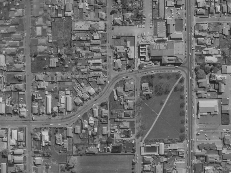 67 London Street from the air, 1970-1974