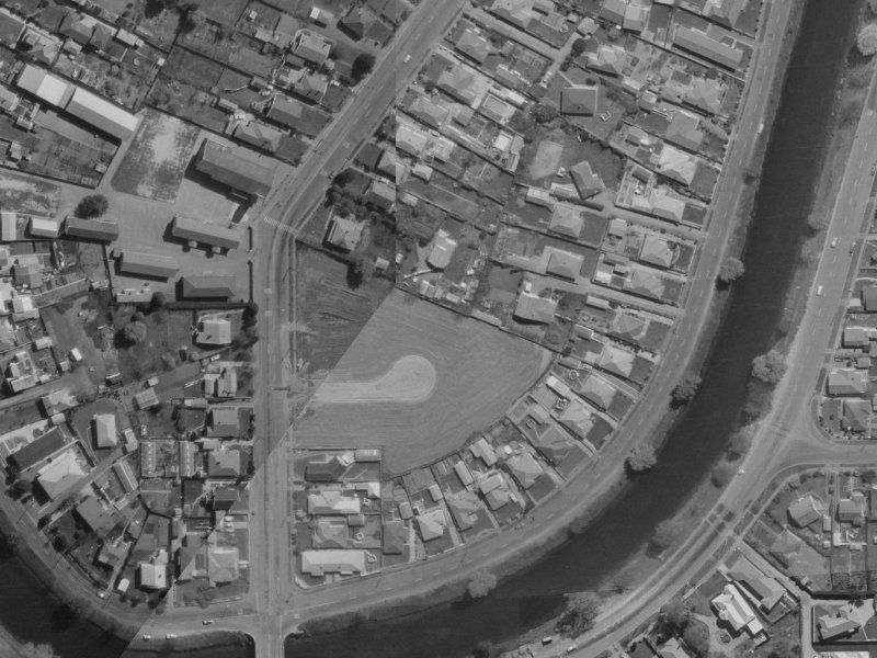 7 Rupert Place from the air, 1970-1974