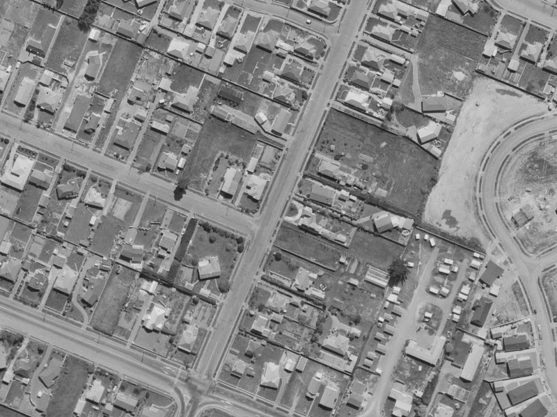 14A Fovant Street from the air, 1970-1974