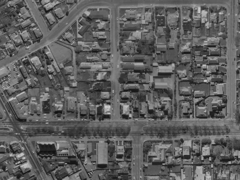 8 Stoneyhurst Street from the air, 1970-1974