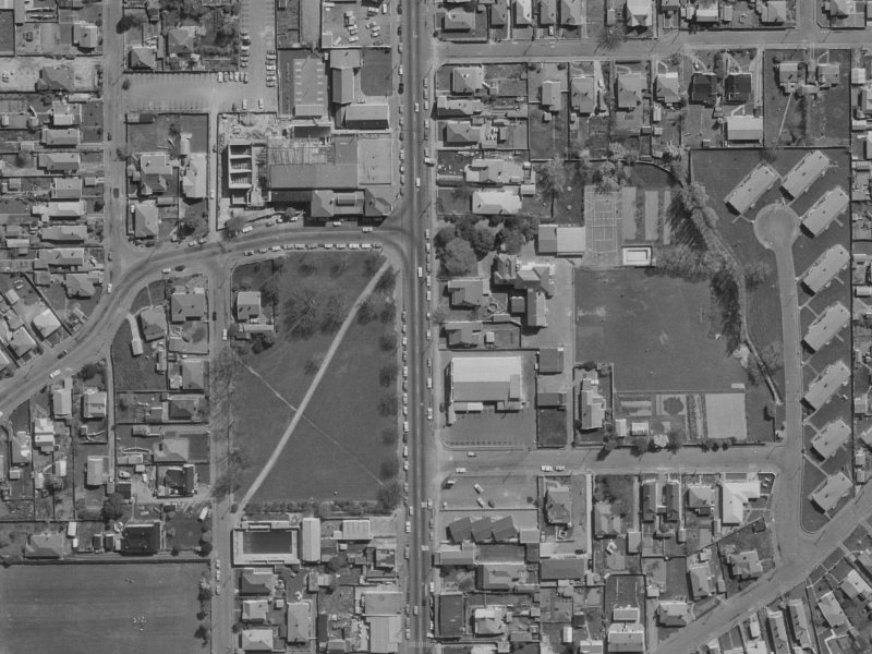 300 Stanmore Road from the air, 1970-1974