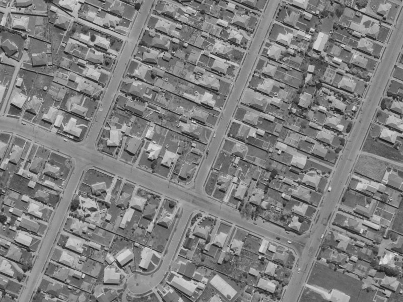 17 Tintern Avenue from the air, 1970-1974
