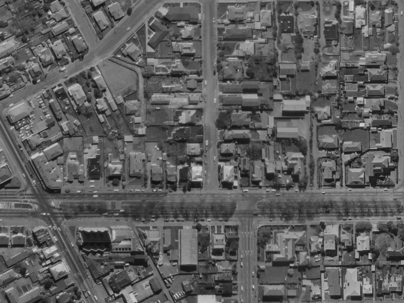 7 Stoneyhurst Street from the air, 1970-1974