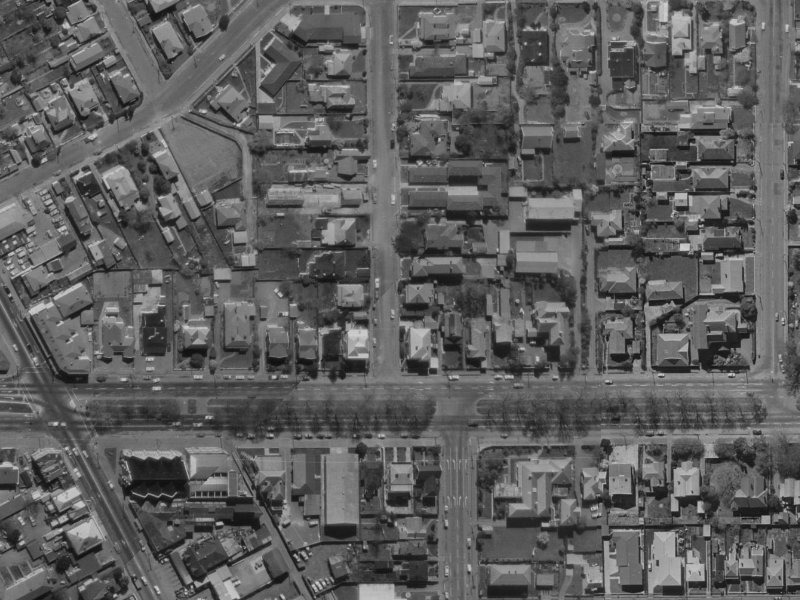 6 Stoneyhurst Street from the air, 1970-1974