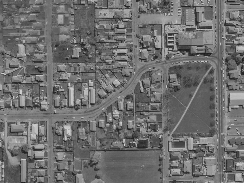 57A London Street from the air, 1970-1974