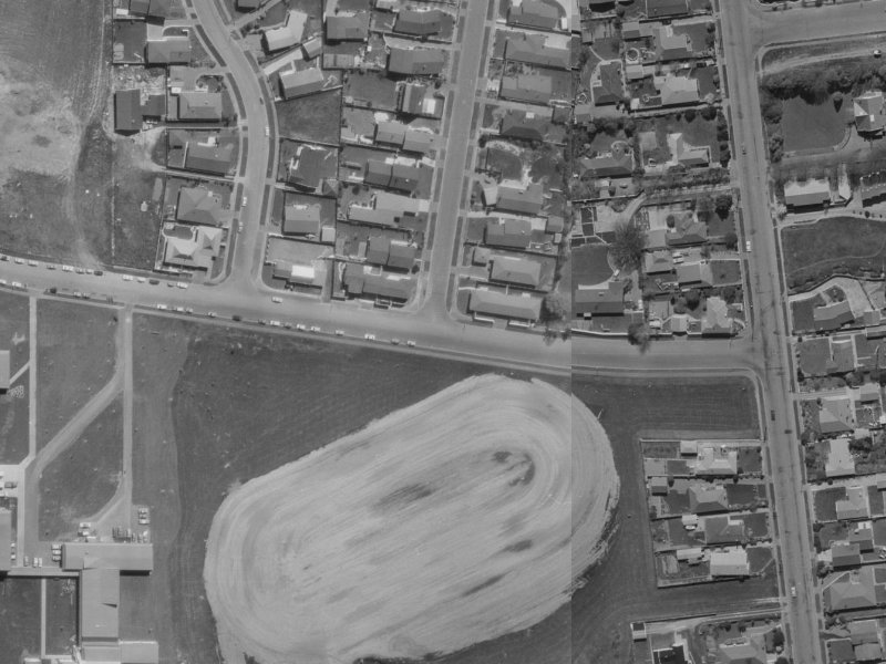 45 Lynfield Avenue from the air, 1970-1974