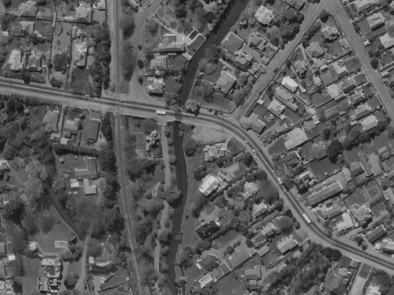 61 Fendalton Road from the air, 1970-1974