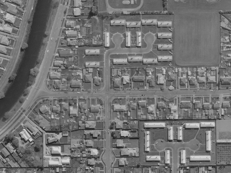 19 Torlesse Street from the air, 1970-1974